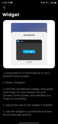 Soundcore Mobile App