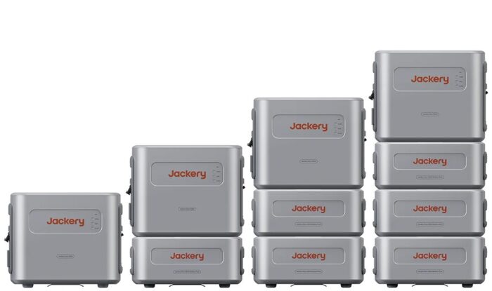 Three batteries Jackery