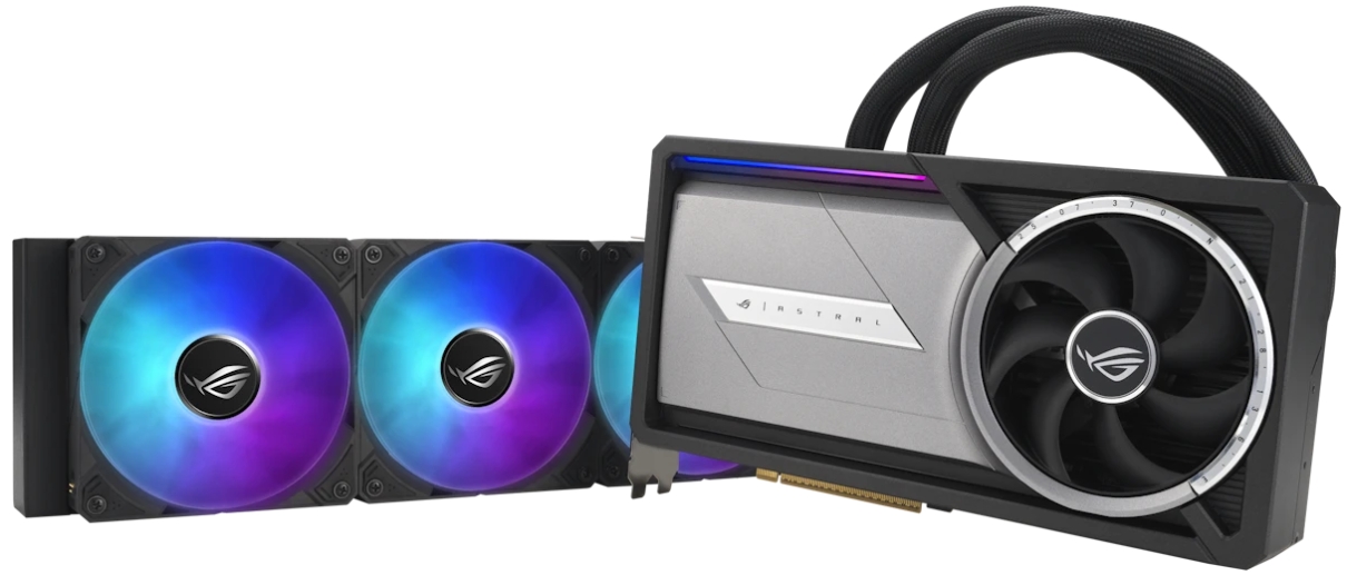 Asus GeForce RTX 5090 ROG Astral LC OC 32GB GDDR7 Asus GeForce RTX 5090 ROG Astral LC OC 32GB GDDR7