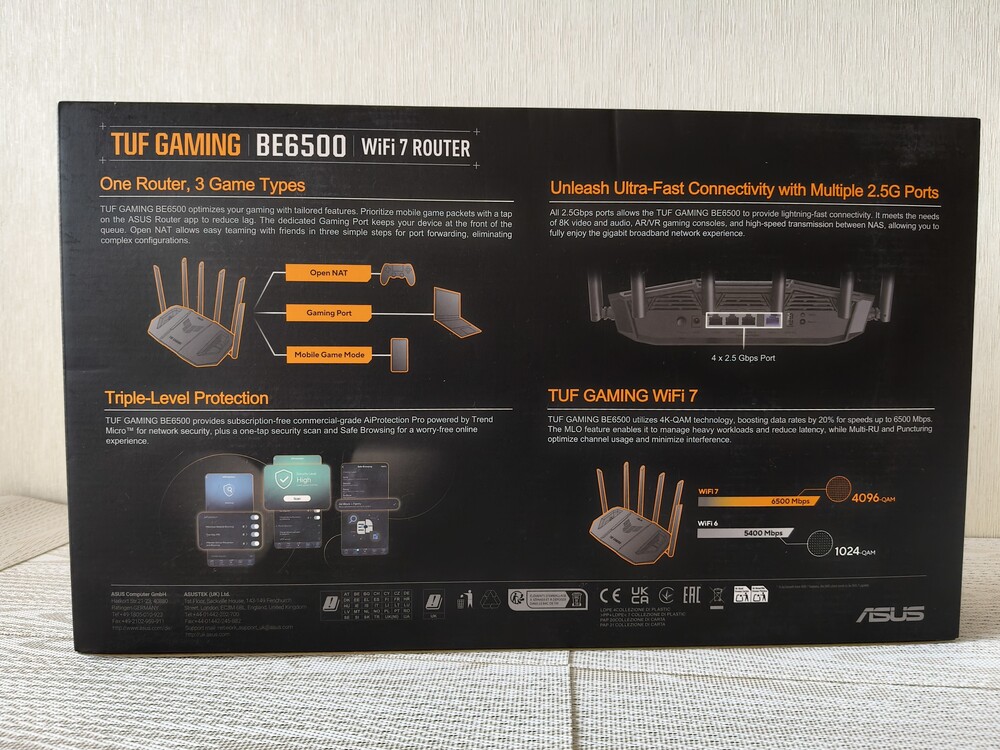 ASUS TUF Gaming BE6500
