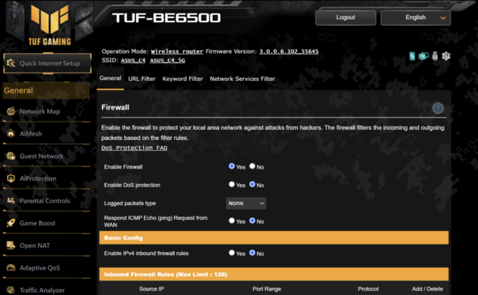 ASUS TUF Gaming BE6500