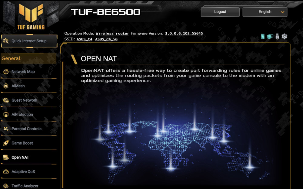 ASUS TUF Gaming BE6500