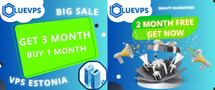 Получи 3 месяца VPS Server в Эстонии при активации на 1 месяц Получи 3 месяца VPS Server в Эстонии при активации на 1 месяц