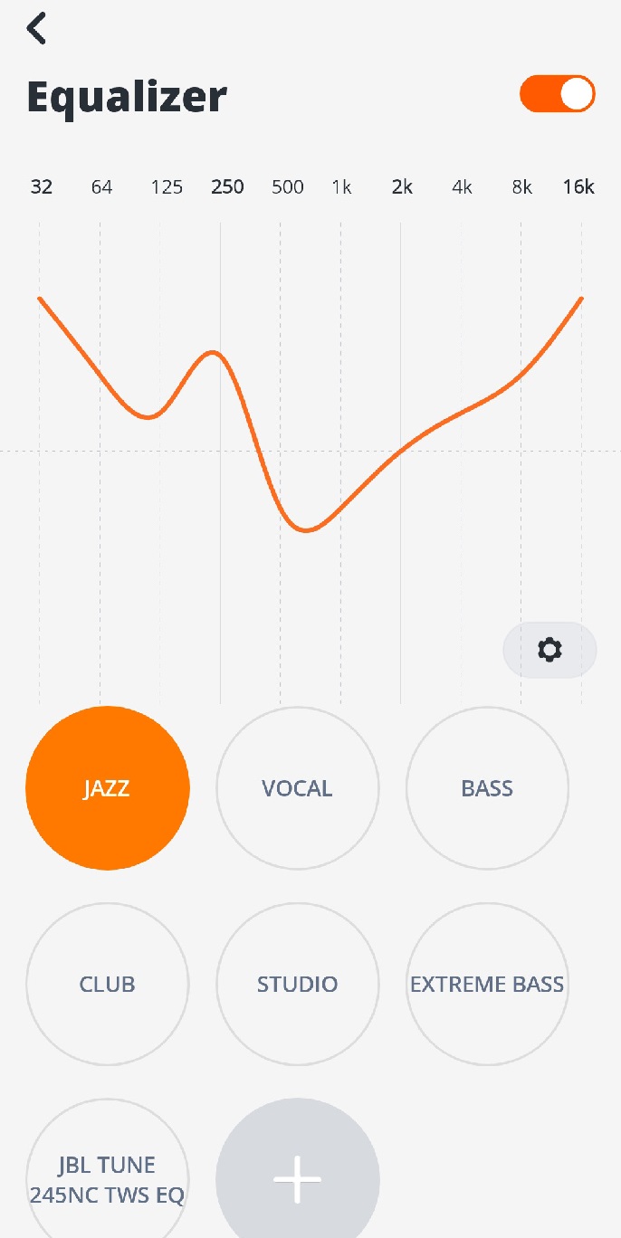 JBL Tune 245 NC Black JBL Tune 245 NC