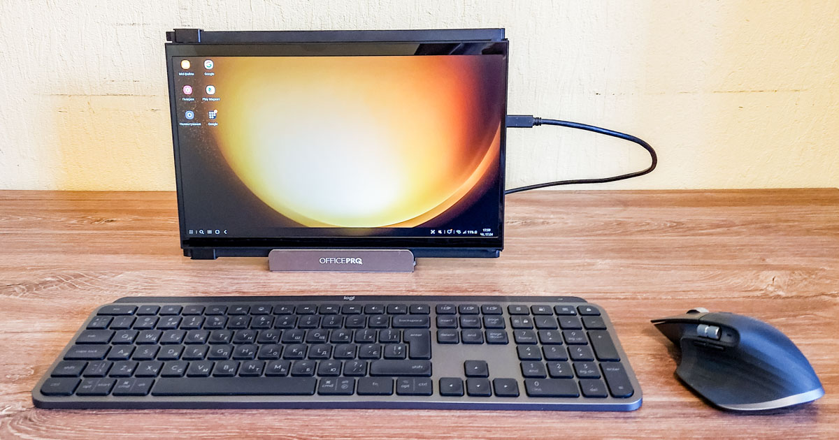 Mobile Pixels Duex Max DS - Samsung DEX Mode