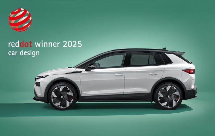 Škoda Elroq отримав нагороду Red Dot Award за відмінний дизайн Škoda Elroq отримав нагороду Red Dot Award за відмінний дизайн