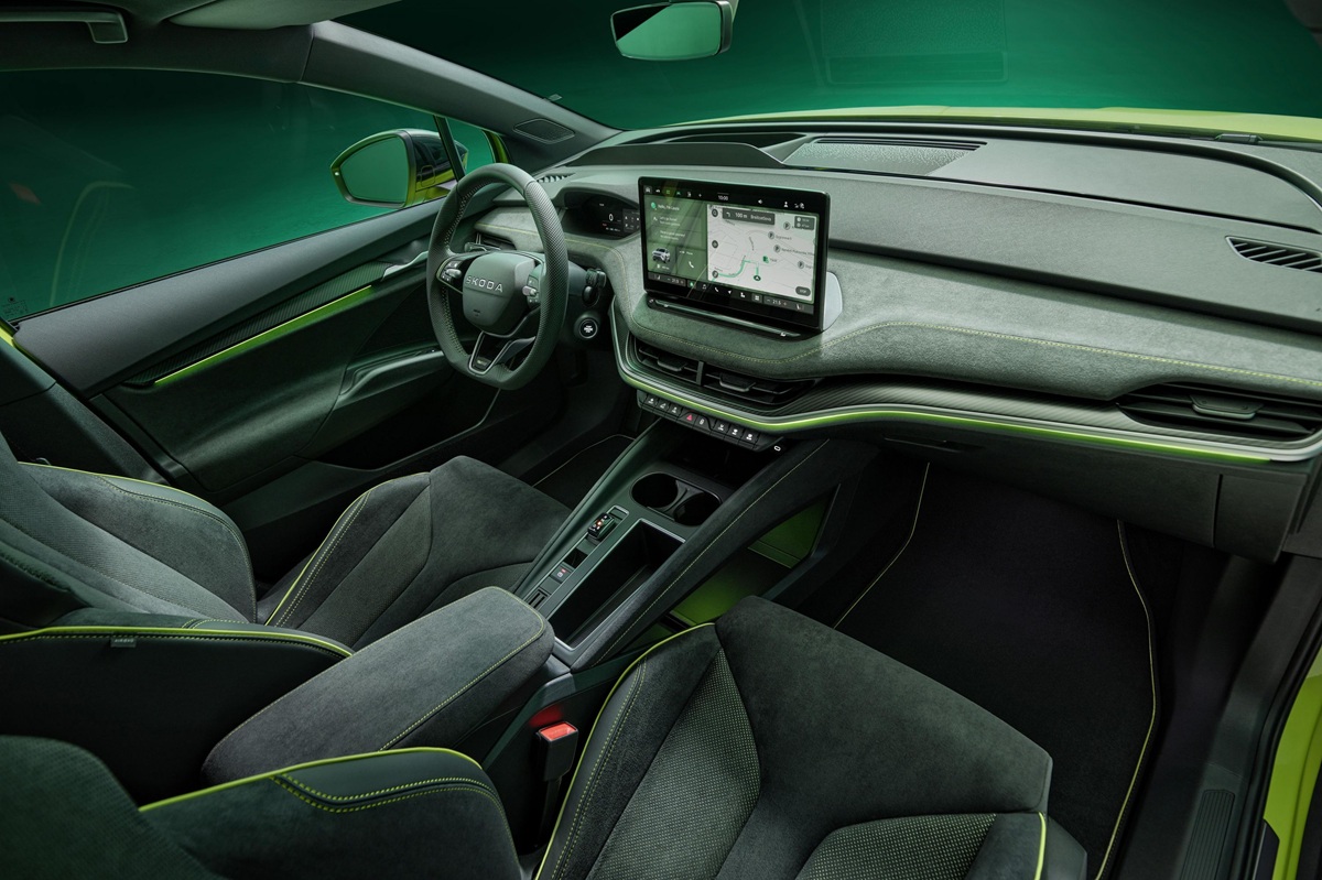 Škoda Elroq RS - Інтер'єр RS Lounge Škoda Elroq RS - Інтер'єр RS Lounge