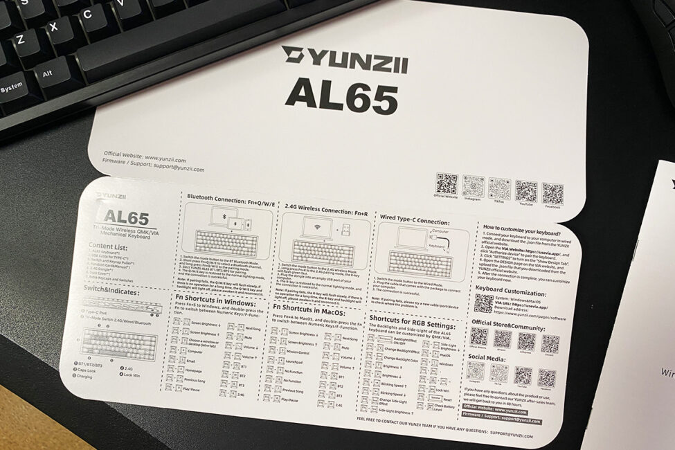 YUNZII AL65