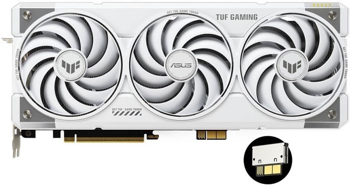 ASUS UF Gaming GeForce RTX 5070 Ti BTF White Edition