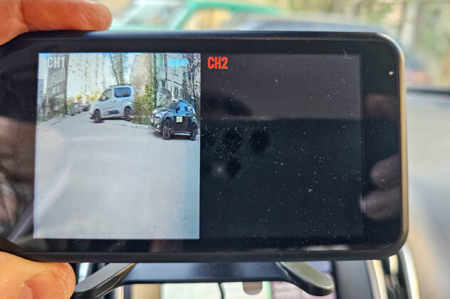 AUTO-VOX Solar Wireless Backup Camera