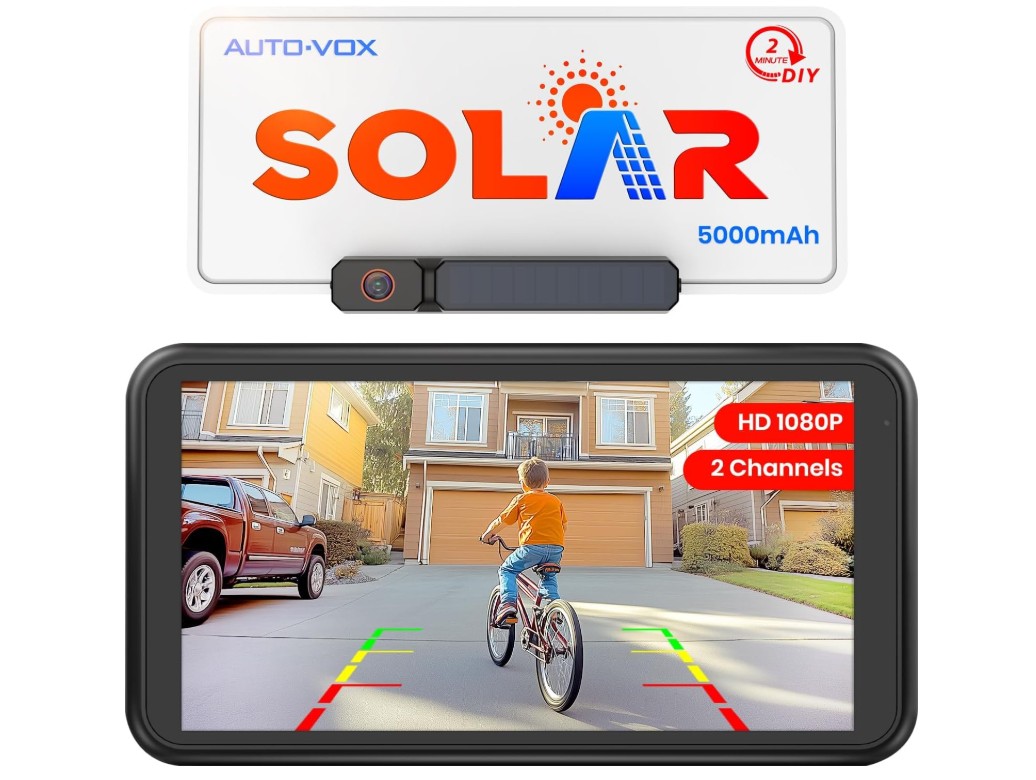 AUTO-VOX Solar Wireless Backup Camera AUTO-VOX Solar Wireless Backup Camera
