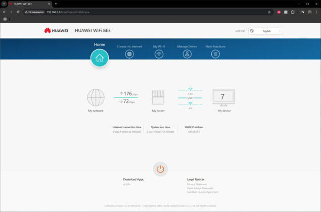 HUAWEI WiFi BE3