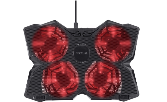 Trust GXT278 YOZU COOLING (17.3) Red Led Black Trust GXT278 YOZU COOLING (17.3) Red Led Black