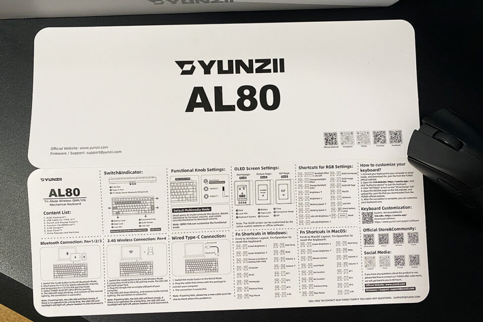 YUNZII AL80