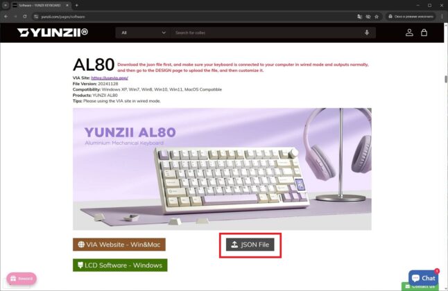 YUNZII AL80