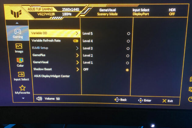 ASUS TUF Gaming VG27WQ3B