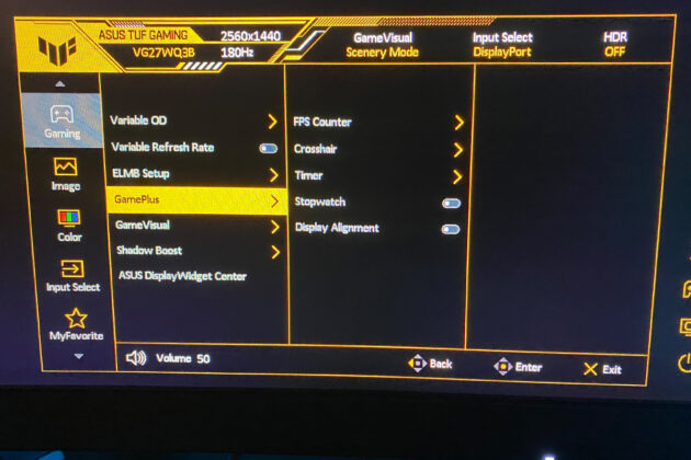 ASUS TUF Gaming VG27WQ3B
