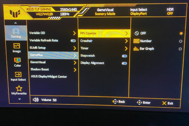 ASUS TUF Gaming VG27WQ3B