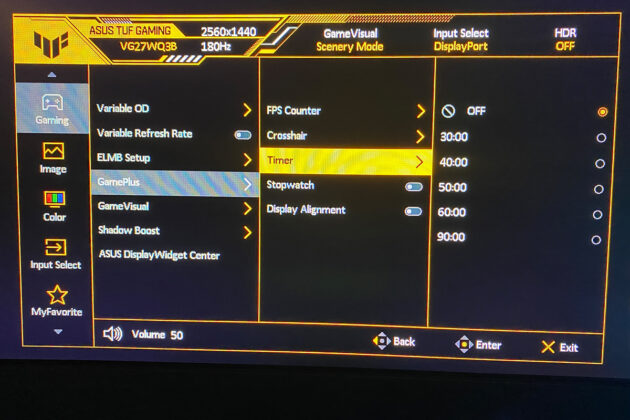 ASUS TUF Gaming VG27WQ3B