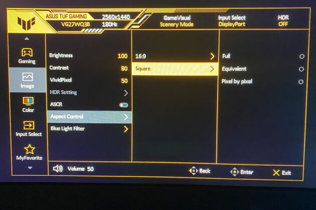 ASUS TUF Gaming VG27WQ3B