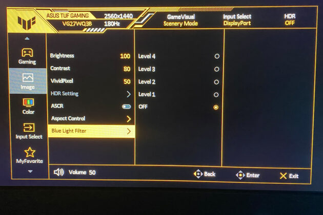 ASUS TUF Gaming VG27WQ3B