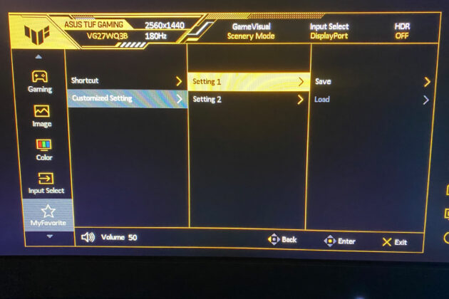 ASUS TUF Gaming VG27WQ3B