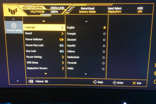 ASUS TUF Gaming VG27WQ3B