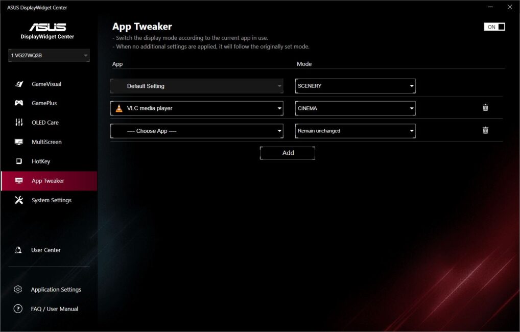 ASUS TUF Gaming VG27WQ3B