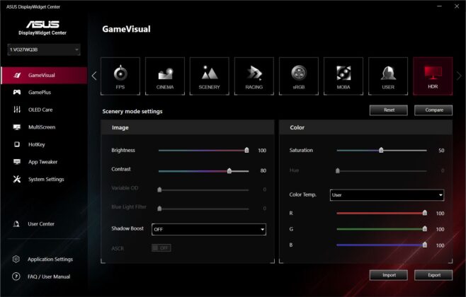 ASUS TUF Gaming VG27WQ3B