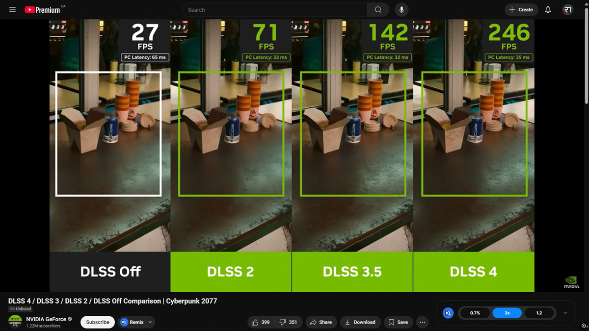 DLSS vs FSR