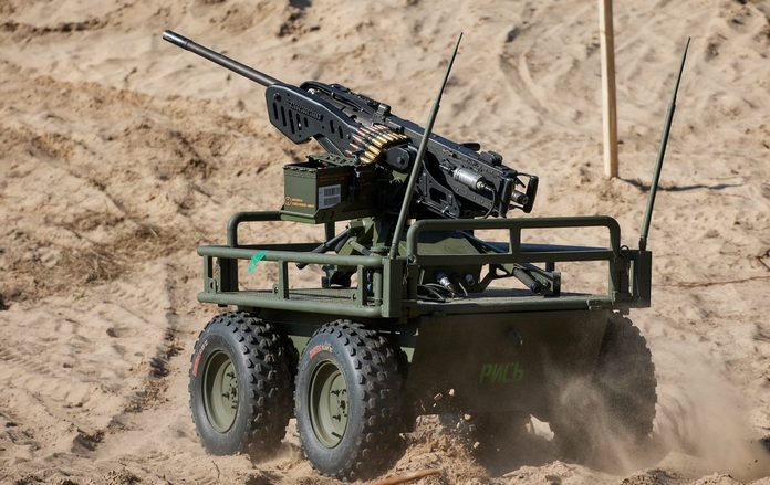 ЗСУ взяли на озброєння автономний роботизований комплекс Dodger ЗСУ взяли на озброєння автономний роботизований комплекс Dodger