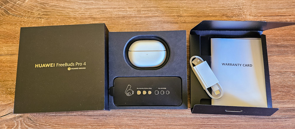 Huawei FreeBuds Pro 4 - Unboxing and what's in the box Huawei FreeBuds Pro 4 - Unboxing and what's in the box