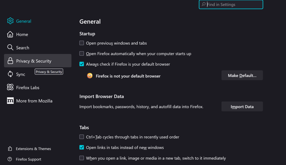 Location in Windows 11