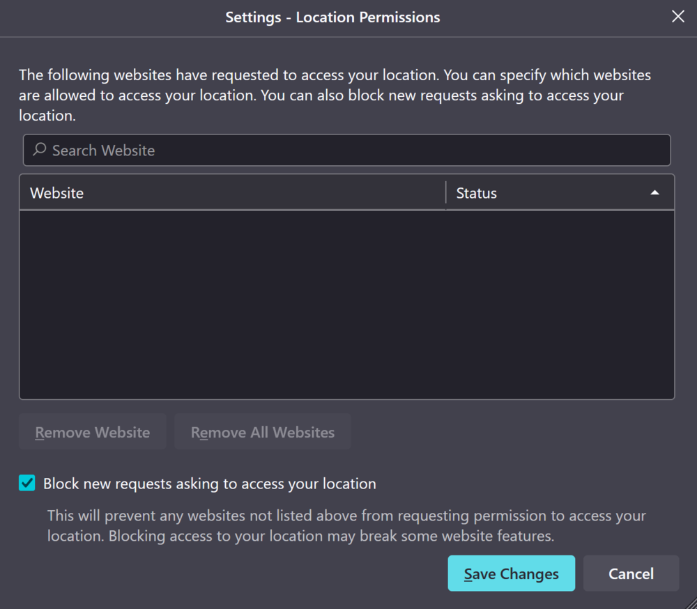 Location in Windows 11
