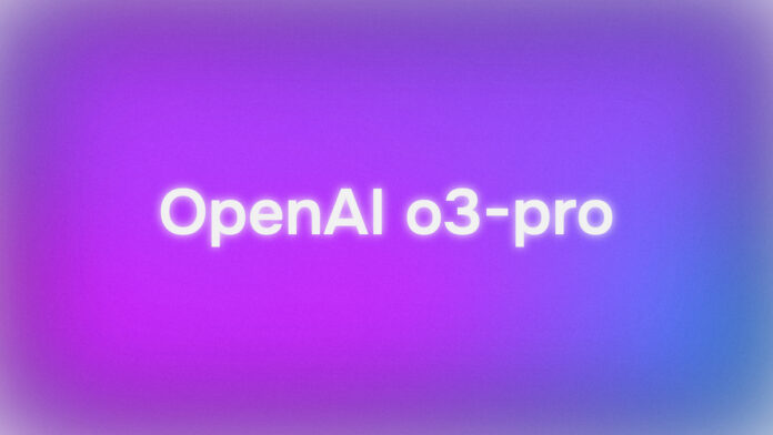 OpenAI o3-pro OpenAI o3-pro