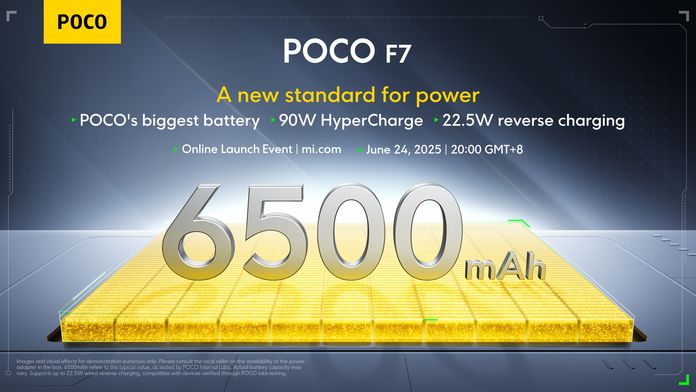 POCO F7 smartphone with 6500 mAh battery announced - Root-Nation.com