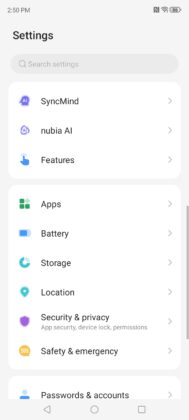 ZTE Nubia V70