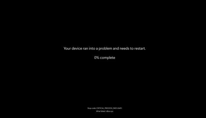 Windows 11 new BSOD Windows 11 new BSOD