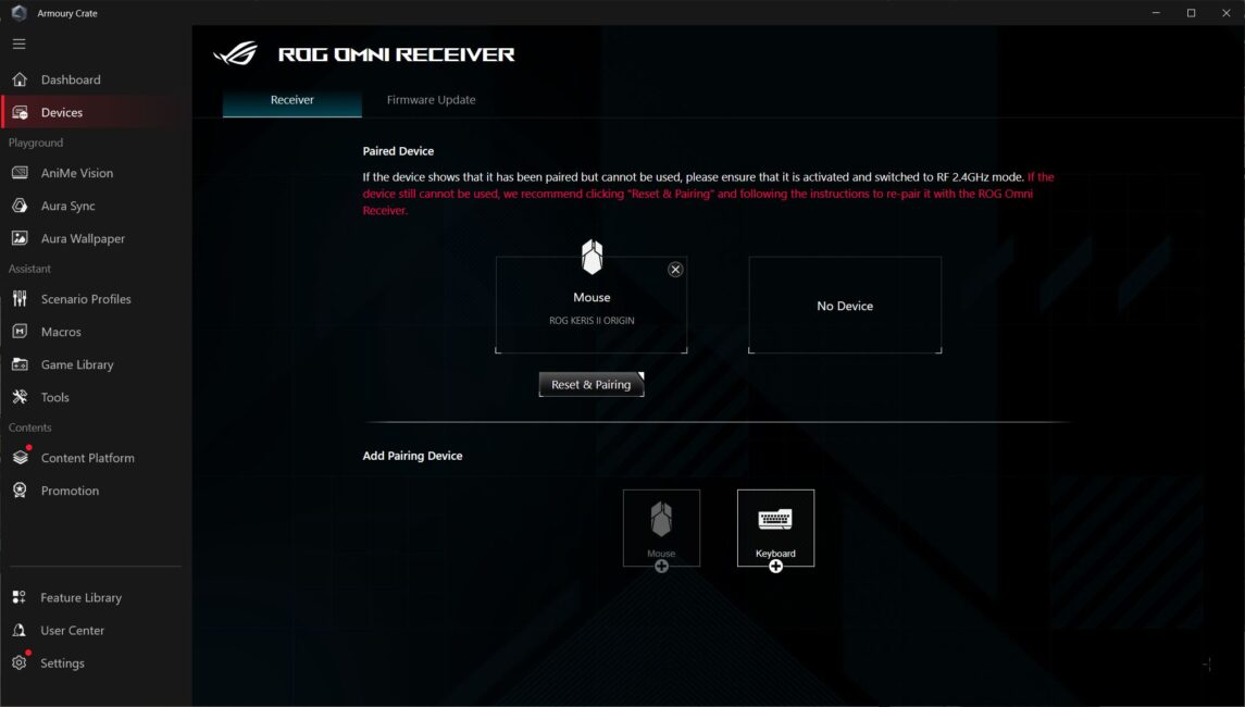 ASUS ROG Keris II Origin