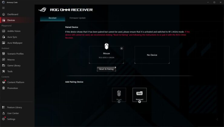 ASUS ROG Keris II Origin