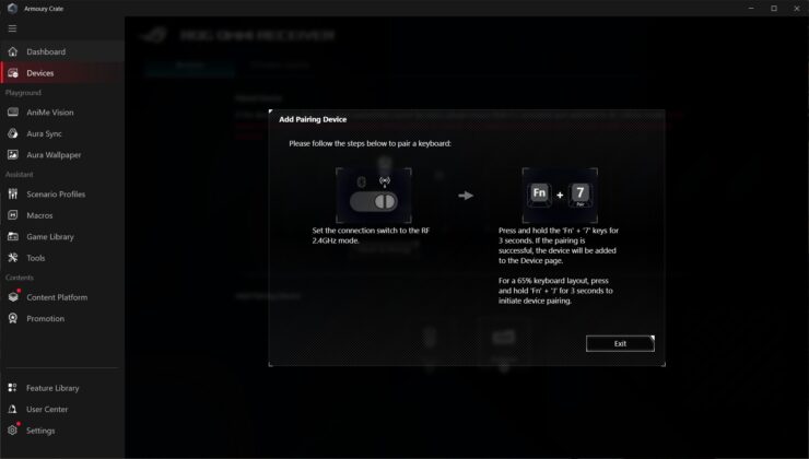 ASUS ROG Keris II Origin