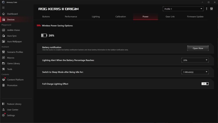 ASUS ROG Keris II Origin