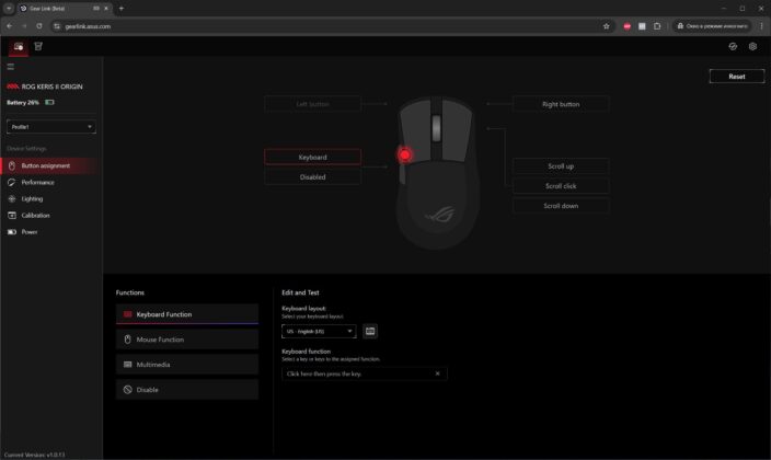 ASUS ROG Keris II Origin
