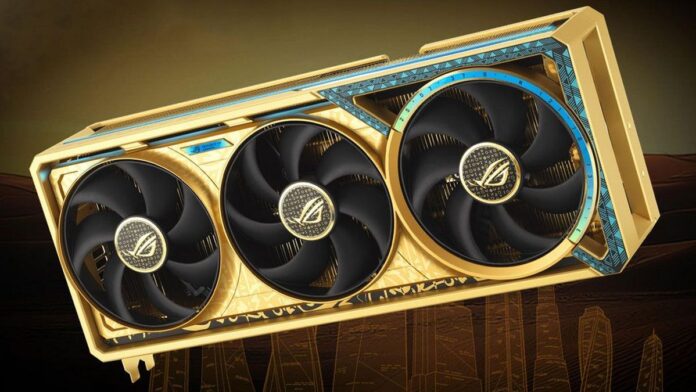 ASUS RTX 5090 ROG Astral Real Gold Edition