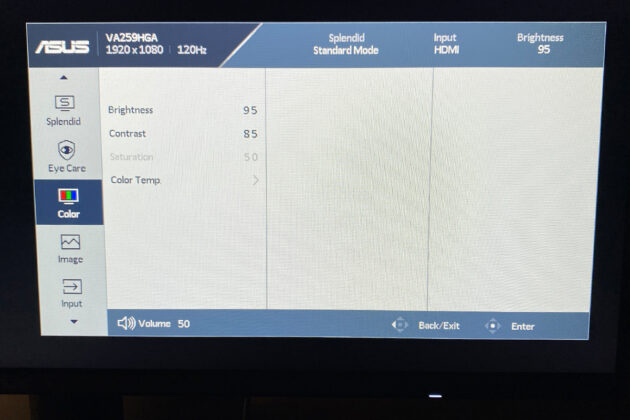 ASUS VA259HGA