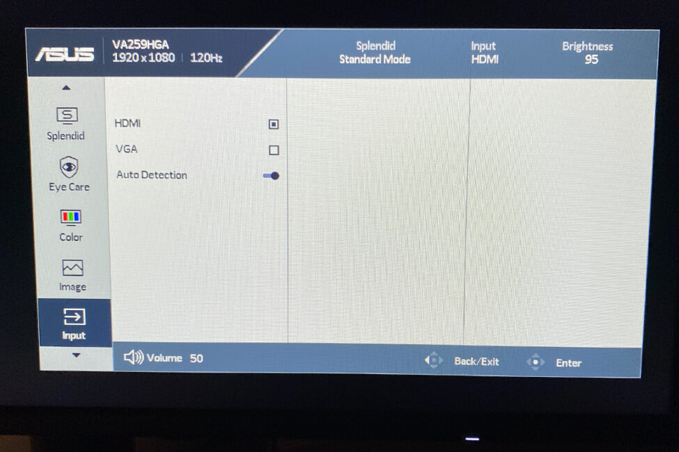 ASUS VA259HGA