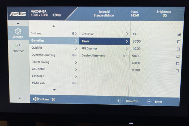 ASUS VA259HGA