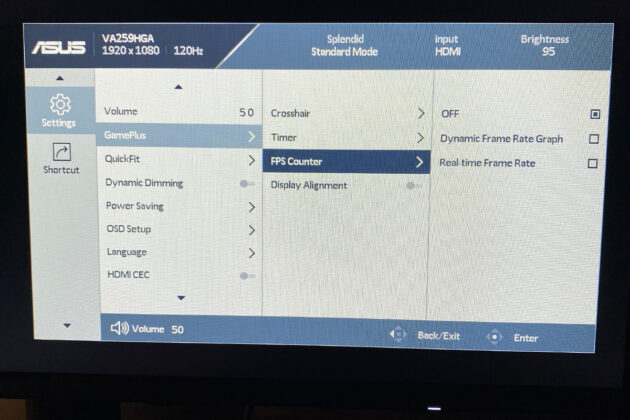 ASUS VA259HGA