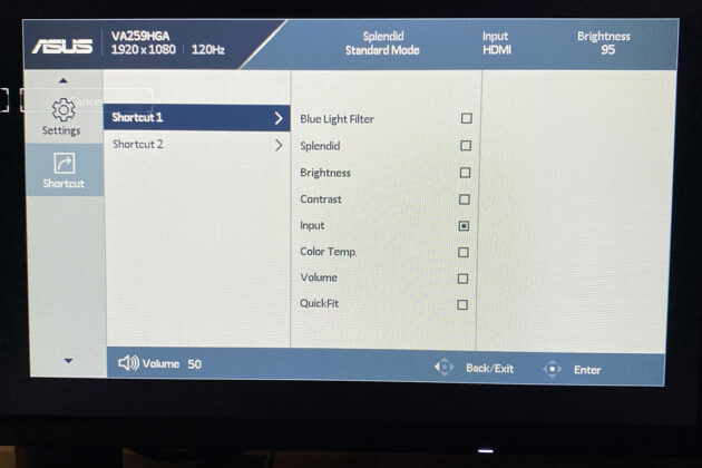 ASUS VA259HGA