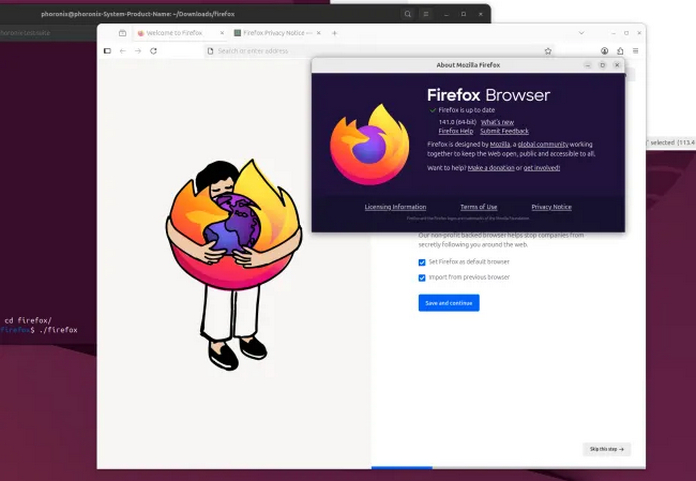 Firefox 141 Firefox 141